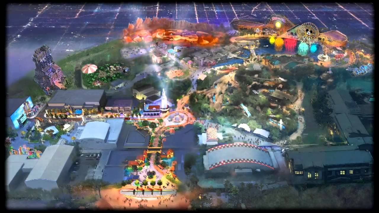 California Adventure maps