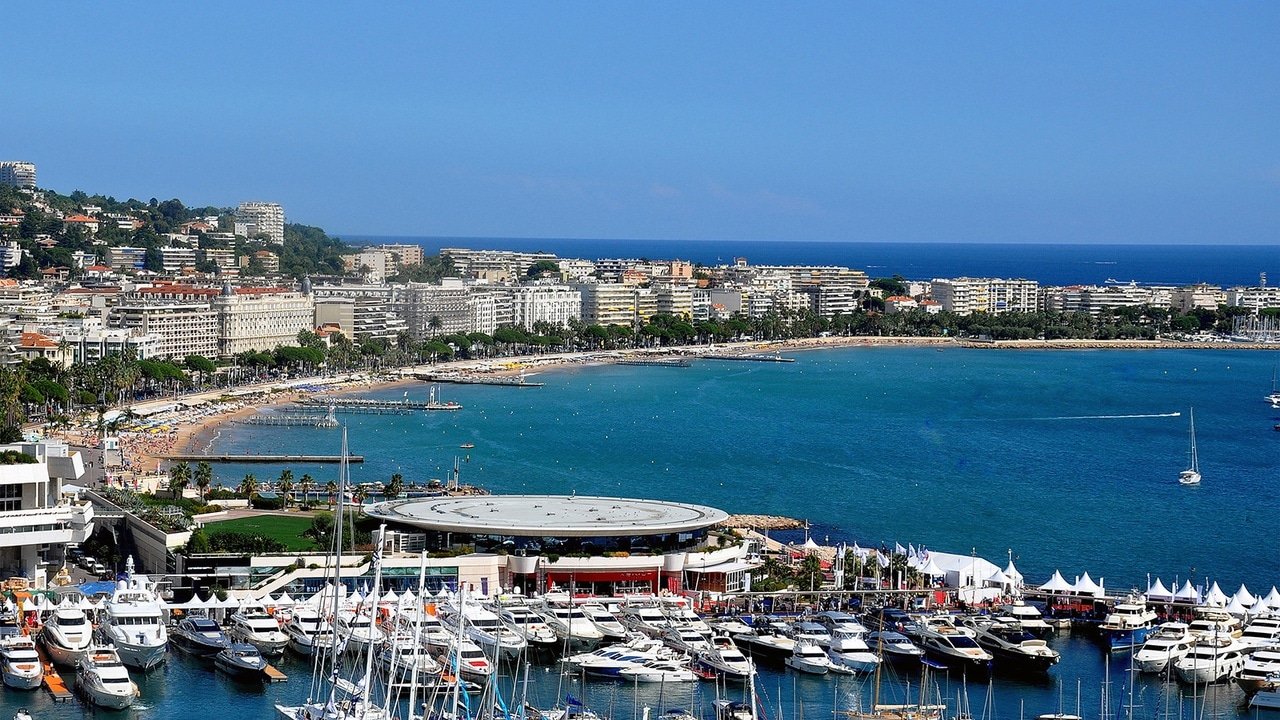 Croisette Beach in Cannes